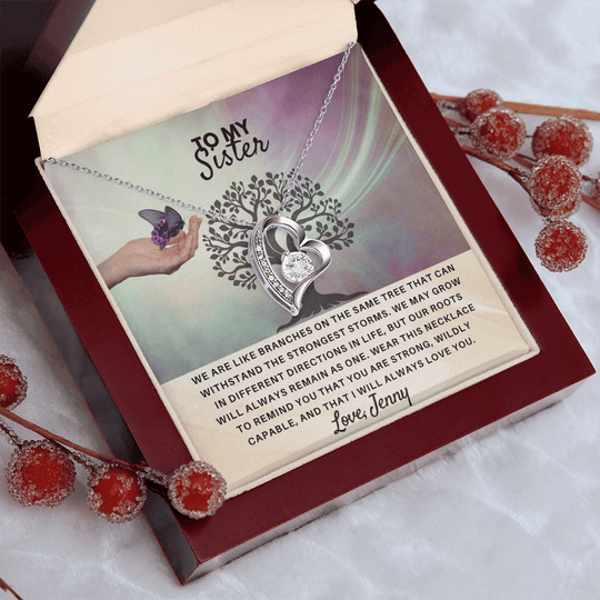 To My Sister - Forever Love - Gift Set - SSS4V1 Jewelry ShineOn Fulfillment