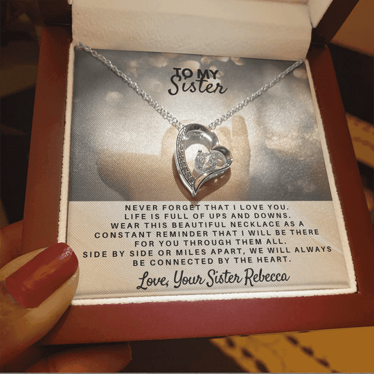 To My Sister - Forever Love - Gift Set - SSS5V1 Jewelry ShineOn Fulfillment
