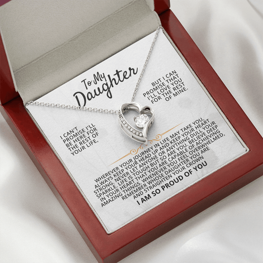 To My Daughter - Pround Of You - Necklace Gift Set - SSD18V2 Jewelry ShineOn Fulfillment