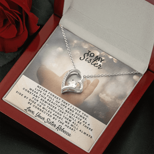 To My Sister - Forever Love - Gift Set - SSS5V1 Jewelry ShineOn Fulfillment