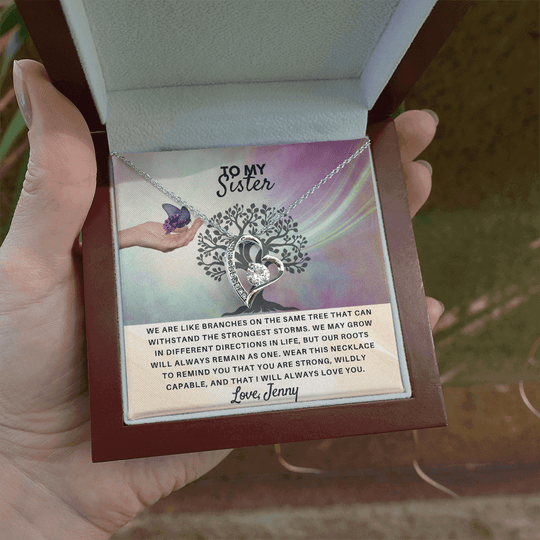 To My Sister - Forever Love - Gift Set - SSS4V1 Jewelry ShineOn Fulfillment