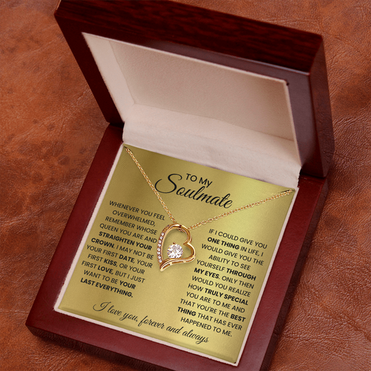 To My Soulmate - Forever Love Beautiful Gift Set - SSSM2 Jewelry ShineOn Fulfillment