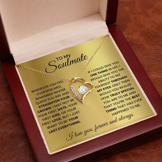 To My Soulmate - Forever Love Beautiful Gift Set - SSSM2 Jewelry ShineOn Fulfillment