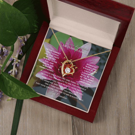 To My Beautiful Granddaughter - Forever Love Gift Set - SV2P1596 Jewelry ShineOn Fulfillment