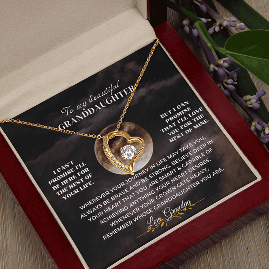 To My Beautiful Granddaughter - Forever Love Gift Set - SS59V9 Jewelry ShineOn Fulfillment