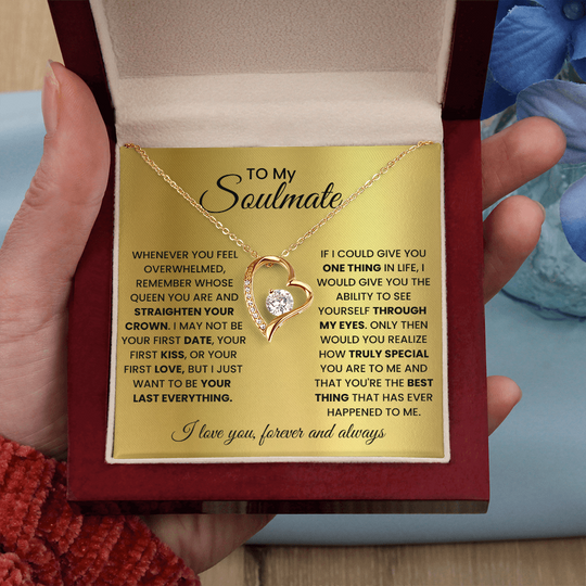 To My Soulmate - Forever Love Beautiful Gift Set - SSSM2 Jewelry ShineOn Fulfillment