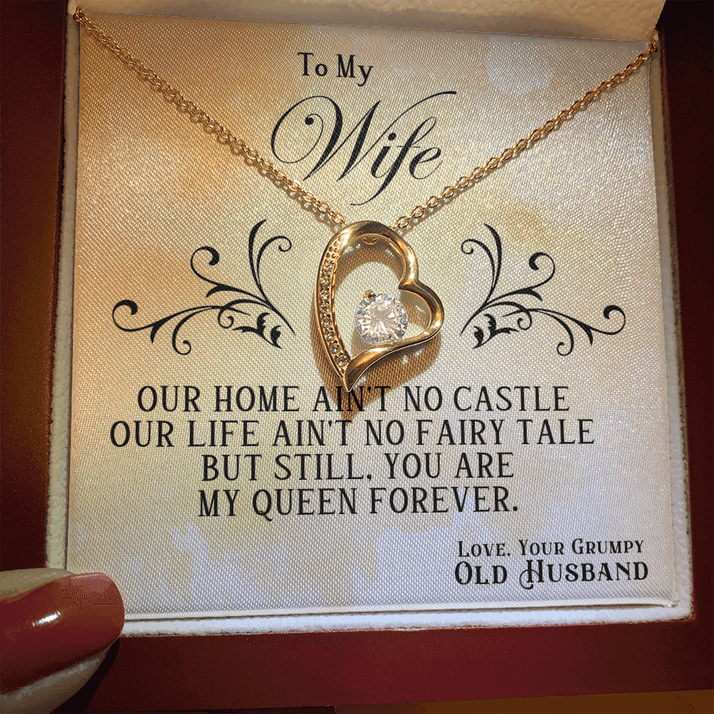 To My Wife - Forever Love Necklace Gift Set - SSW22 Jewelry ShineOn Fulfillment
