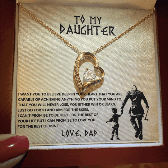 To My Daughter - Believe Deep - Beautiful Gift Set - SSD33V3 Jewelry ShineOn Fulfillment