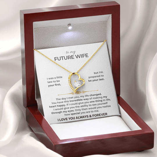 To My Future Wife - Forever Love Gift Set - SS503V1 Jewelry ShineOn Fulfillment