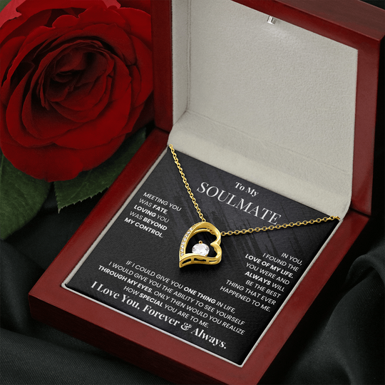 To My Soulmate - Forever Love Gift Set - SSSM3 Jewelry ShineOn Fulfillment