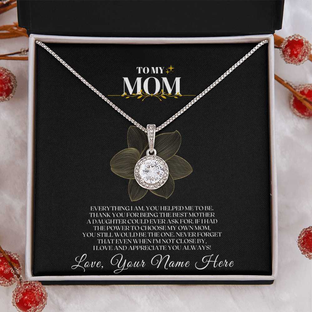 To My Mom - From Daughter - Best Mother - Beautiful Gift Set - SS430 Jewelry ShineOn Fulfillment
