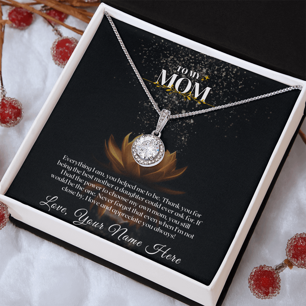 To My Mom - From Daughter - Best Mother - Beautiful Gift Set - SS430v2 Jewelry ShineOn Fulfillment