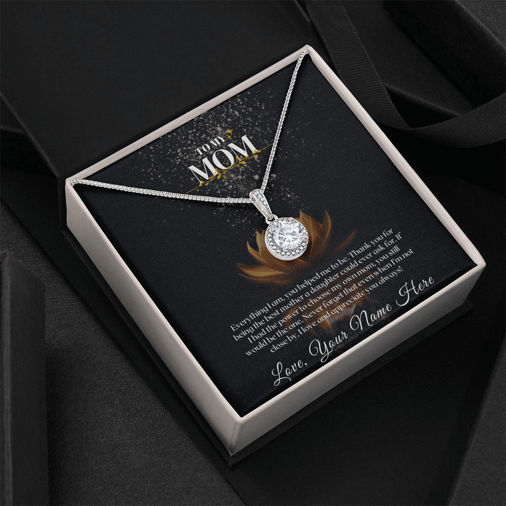 To My Mom - From Daughter - Best Mother - Beautiful Gift Set - SS430v2 Jewelry ShineOn Fulfillment