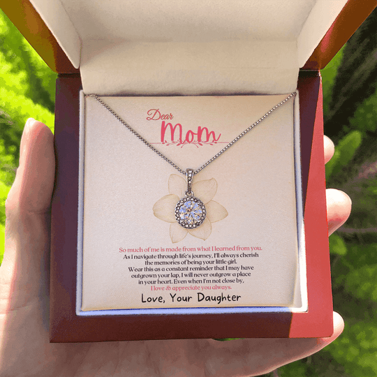 Dear Mom - Personalized Sign-Off - Beautiful Gift Set - SS422 Jewelry ShineOn Fulfillment