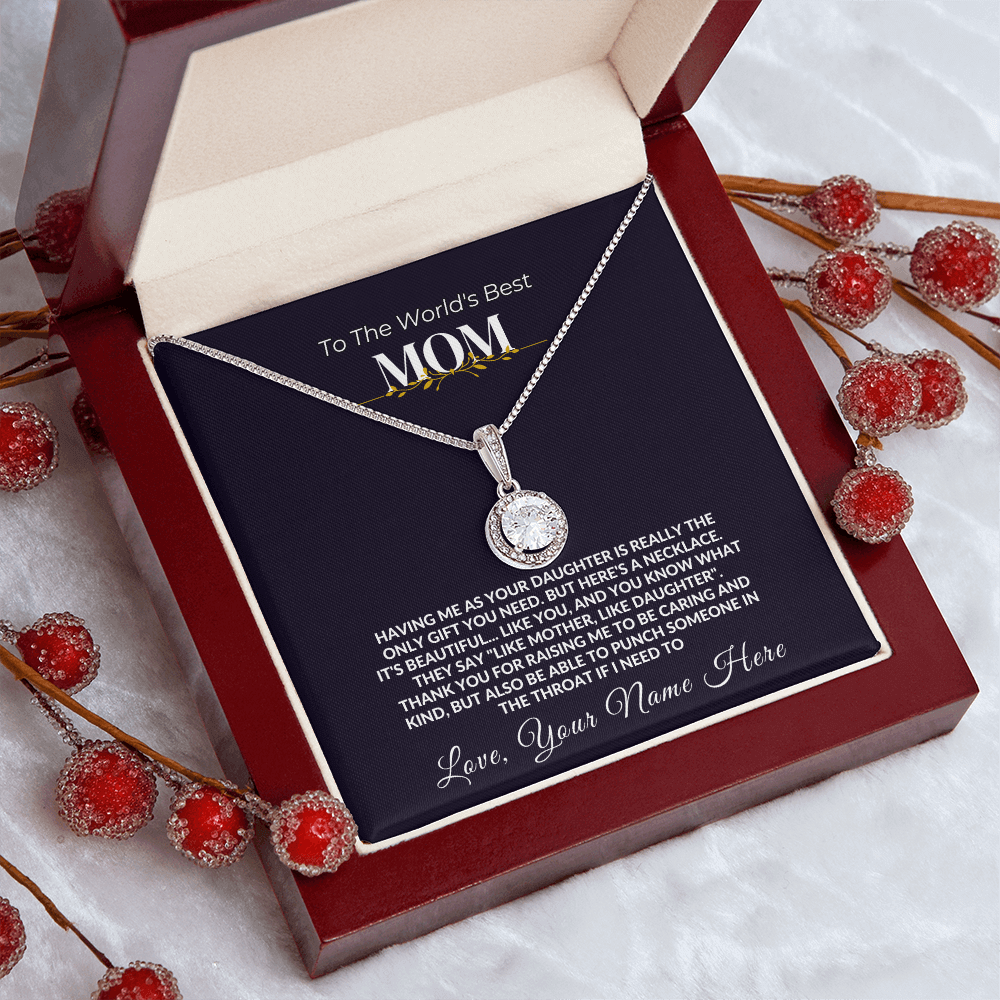 To My Mom - From Daughter - Beautiful Gift Set - SS431 Jewelry ShineOn Fulfillment
