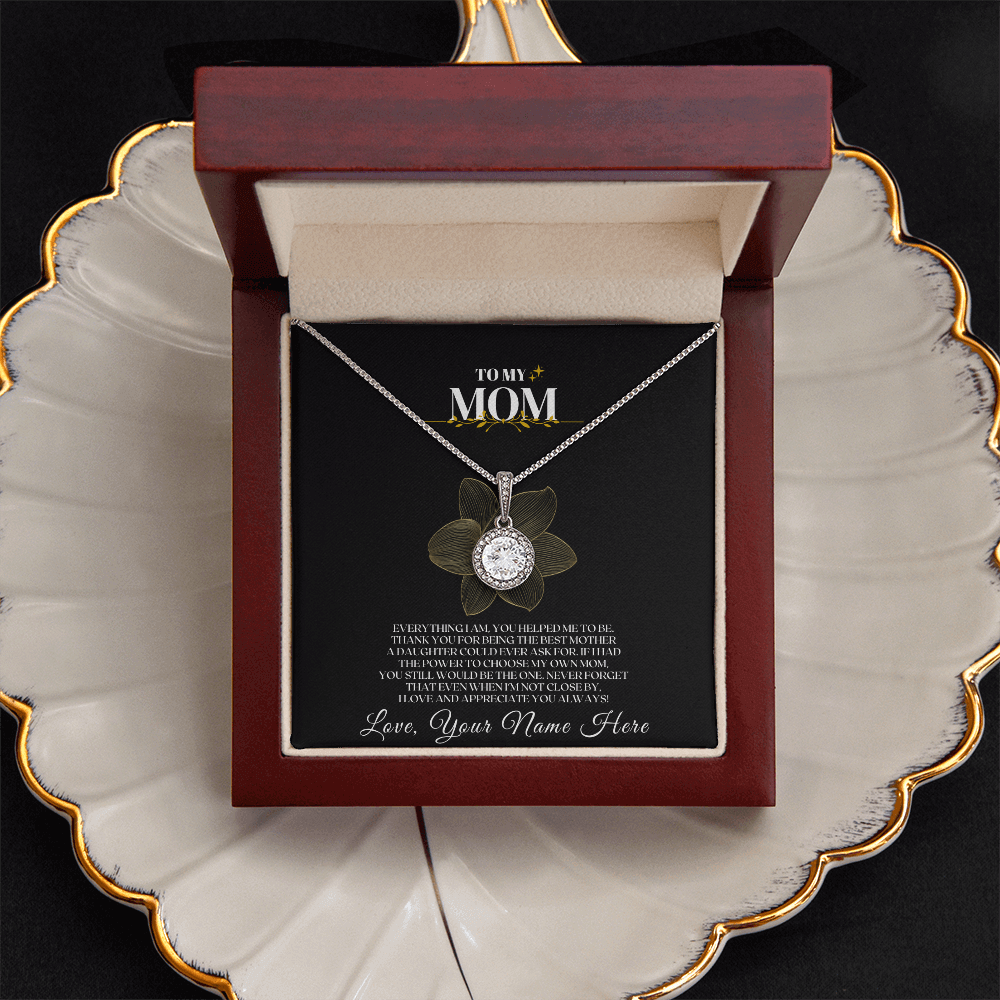 To My Mom - From Daughter - Best Mother - Beautiful Gift Set - SS430 Jewelry ShineOn Fulfillment