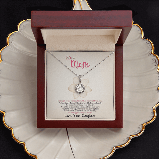 Dear Mom - Personalized Sign-Off - Beautiful Gift Set - SS422 Jewelry ShineOn Fulfillment