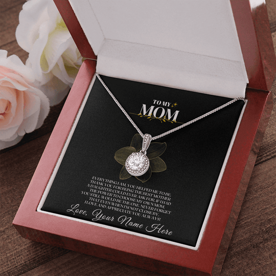 To My Mom - From Daughter - Best Mother - Beautiful Gift Set - SS430 Jewelry ShineOn Fulfillment