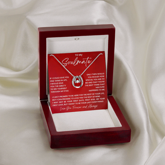 To My Soulmate - Beautiful Neckle Gift Set - SS40 Jewelry ShineOn Fulfillment