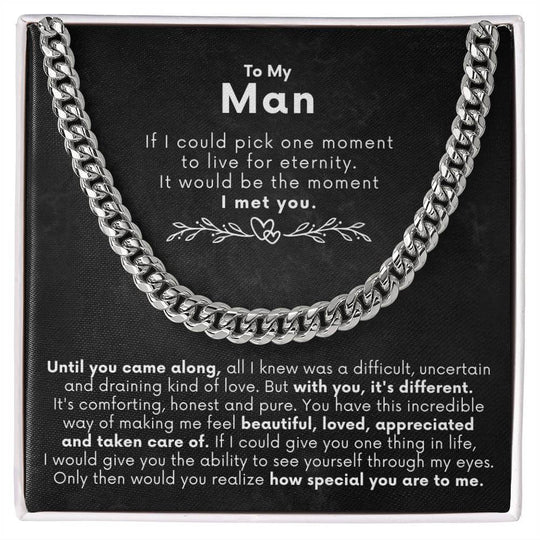 To My Man - Luxury Gift Set - SSTM5 Jewelry ShineOn Fulfillment Stainless Steel Standard Box