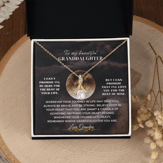 To My Beautiful Granddaughter - Personalized Gift Set - SNV1170 Jewelry ShineOn Fulfillment