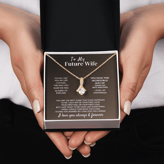 To My Future Wife - Beautiful Gift Set - SS16V1 Jewelry ShineOn Fulfillment