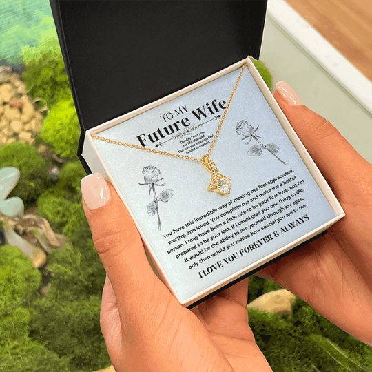To My Future Wife - Beautiful Gift Set - SS162V4A Jewelry ShineOn Fulfillment