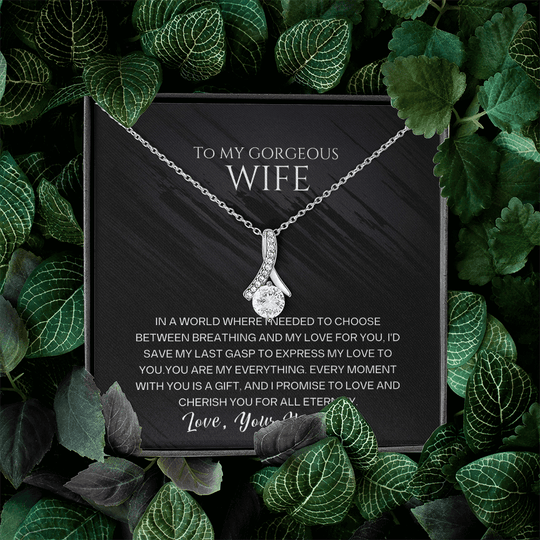 To My Gorgeous Wife - Beautiful Gift Set - SSW23 Jewelry ShineOn Fulfillment