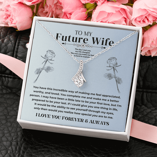 To My Future Wife - Beautiful Gift Set - SS162V4A Jewelry ShineOn Fulfillment