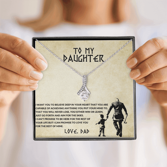 To My Daughter - Believe Deep - Gift Set - SSD33V3 Jewelry ShineOn Fulfillment