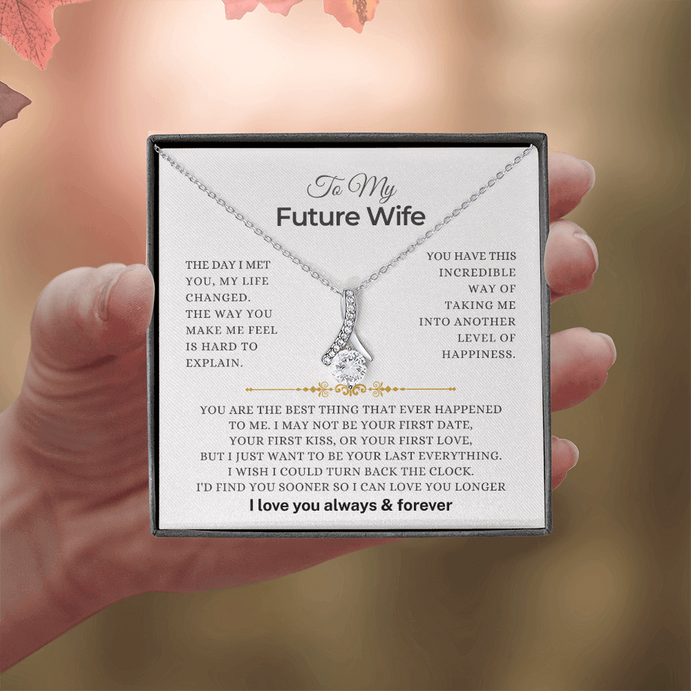 To My Future Wife - Beautiful Gift Set - SS162V14V1 Jewelry ShineOn Fulfillment