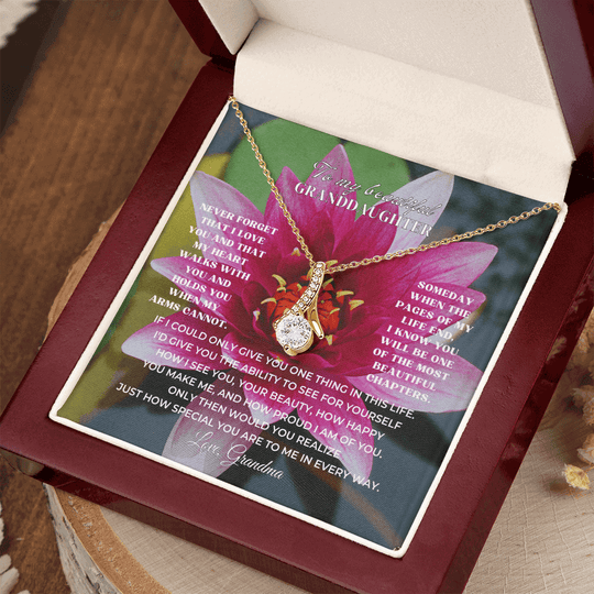 To My Beautiful Granddaughter - Personalized Gift Set - SCV4170 Jewelry ShineOn Fulfillment