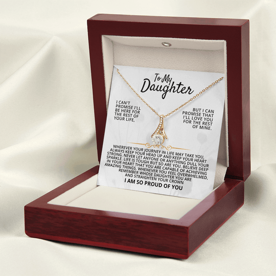 To My Daughter - Pround Of You - Gift Set - SSD18V2 Jewelry ShineOn Fulfillment