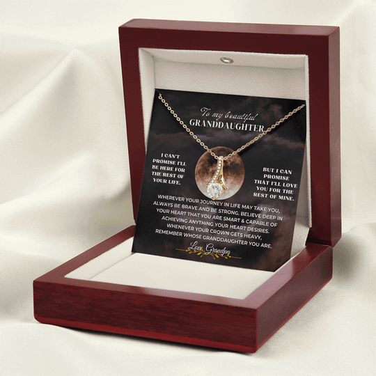 To My Beautiful Granddaughter - Personalized Gift Set - SNV1170 Jewelry ShineOn Fulfillment