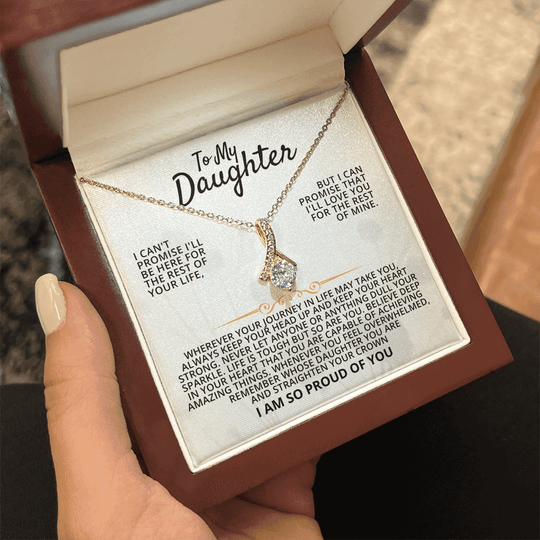 To My Daughter - Pround Of You - Gift Set - SSD18V2 Jewelry ShineOn Fulfillment