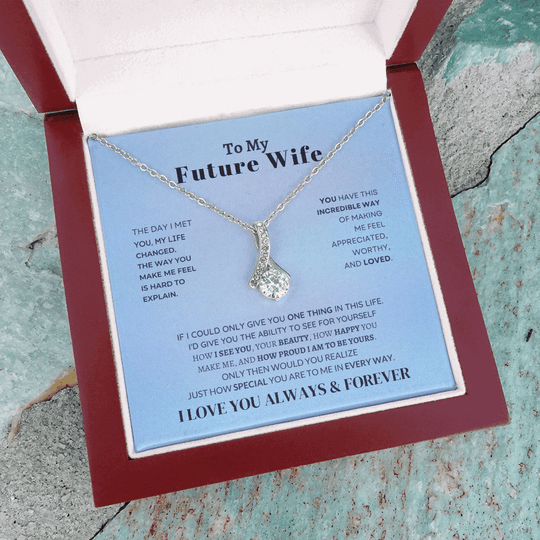 To My Future Wife - Beautiful Gift Set - SS162 Jewelry ShineOn Fulfillment