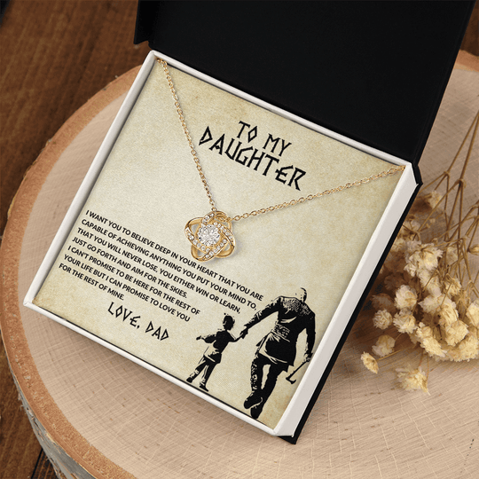 To My Daughter - Believe Deep - Beautiful Gift Set - SSD33V2 Jewelry ShineOn Fulfillment