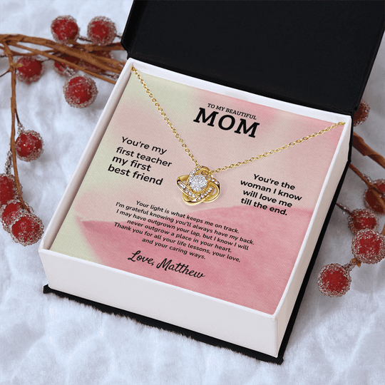 To My Beautiful Mom - Mother's Day Gift Set - SS15v2 Jewelry ShineOn Fulfillment