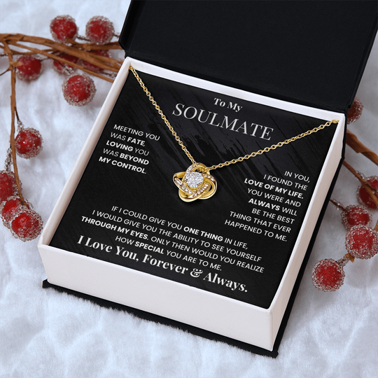 To My Soulmate - Beautiful Gift Set - SSSM3 Jewelry ShineOn Fulfillment