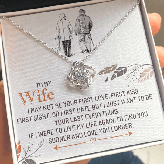 To My Wife - First Kiss - Beautiful Gift Set - SSW25 Jewelry ShineOn Fulfillment