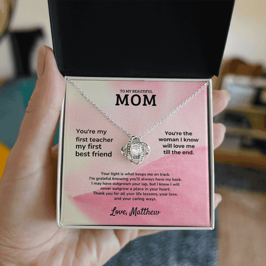 To My Beautiful Mom - Mother's Day Gift Set - SS15v2 Jewelry ShineOn Fulfillment