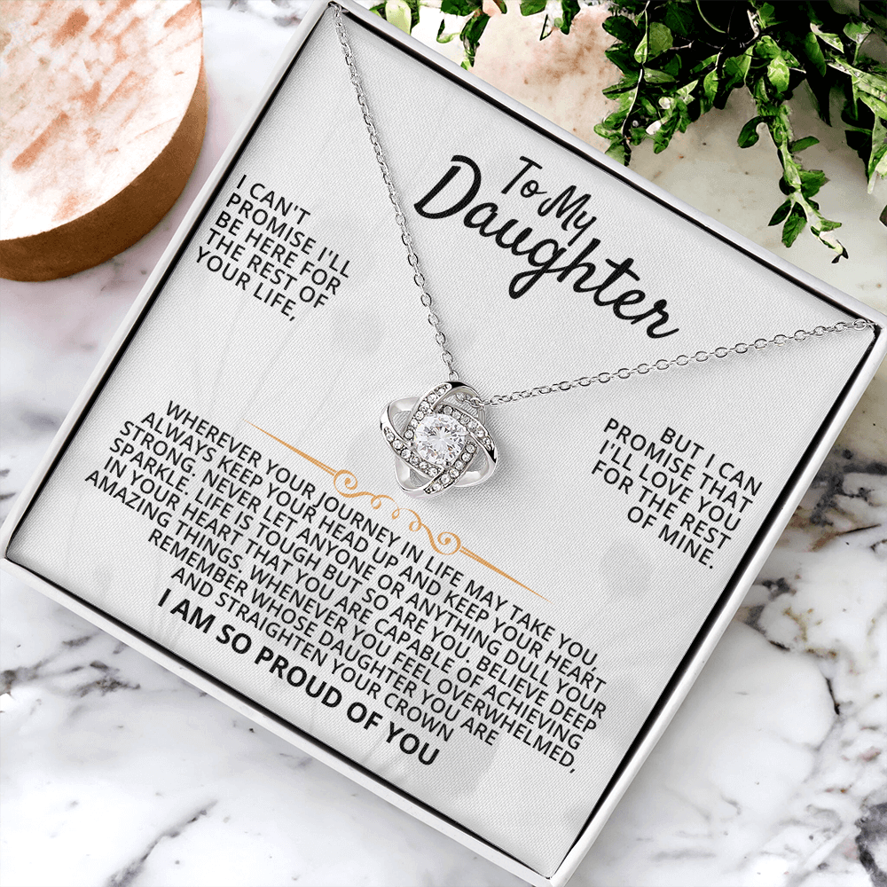 To My Daughter - Pround Of You - Beautiful Gift Set - SS4D18 Jewelry ShineOn Fulfillment