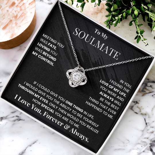 To My Soulmate - Beautiful Gift Set - SSSM3 Jewelry ShineOn Fulfillment