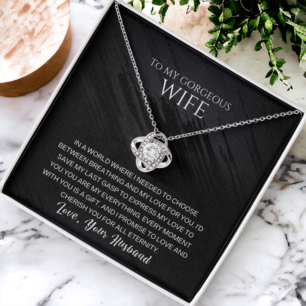 To My Wife - Gorgeous Wife - Beautiful Gift Set - SSW23 Jewelry ShineOn Fulfillment