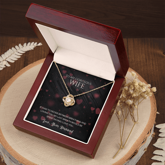 To My Wife - I Love You - Beautiful Gift Set - SSW27 Jewelry ShineOn Fulfillment