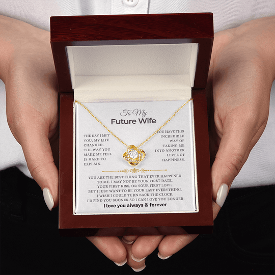 To My Future Wife - Forever Love - Gift Set - SS3V14S2 Jewelry ShineOn Fulfillment