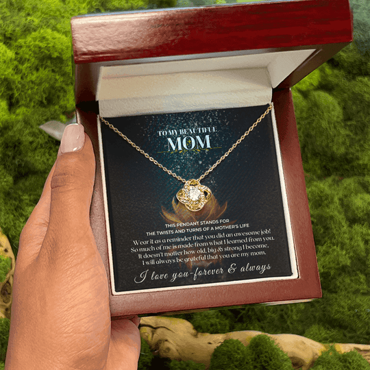 To My Mom - Twists & Turns Gift Set - SS115V2 Jewelry ShineOn Fulfillment
