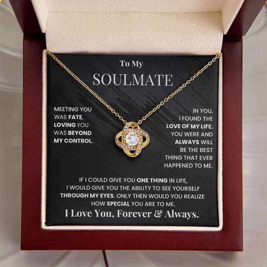 To My Soulmate - Beautiful Gift Set - SSSM3 Jewelry ShineOn Fulfillment