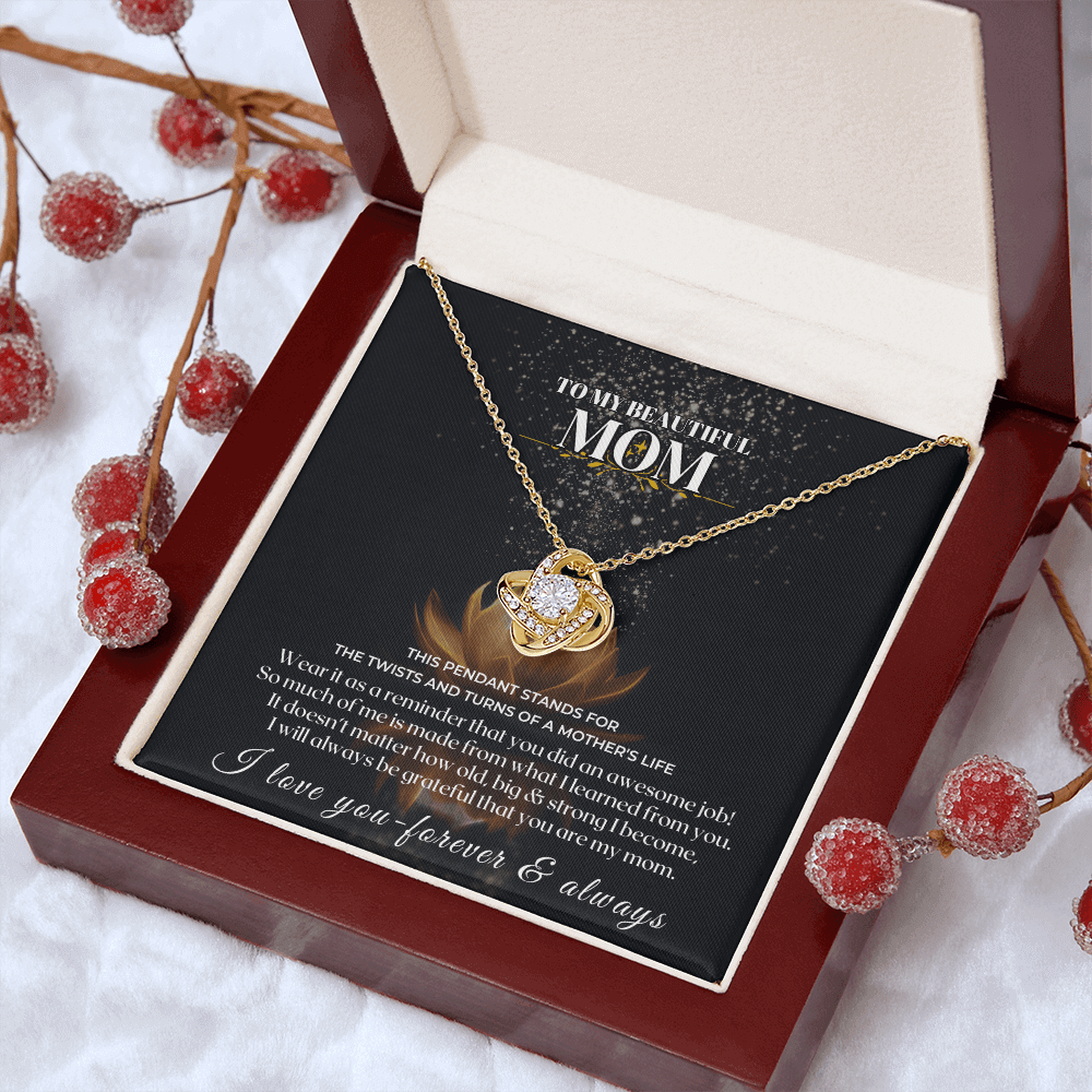 To My Mom - Twists & Turns Gift Set - SS115V2 Jewelry ShineOn Fulfillment