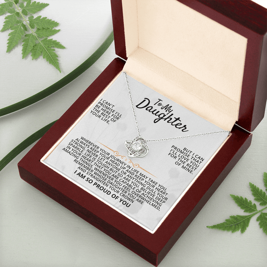 To My Daughter - Pround Of You - Beautiful Gift Set - SS4D18 Jewelry ShineOn Fulfillment